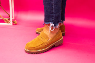 Boost Loafer in Tobacco Suede