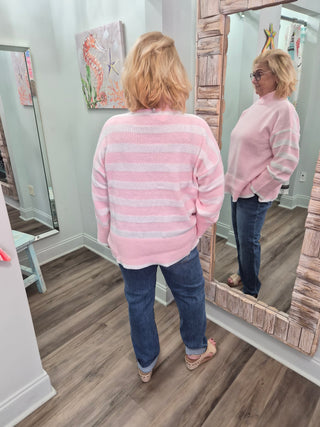 Sundays At Home Sweater In Pink