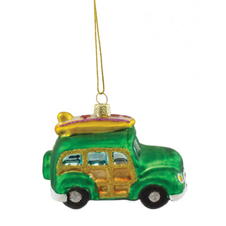 Blown Glass Woody Van Ornament