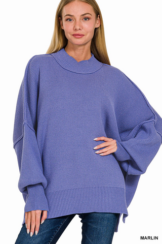 Just In Time Sweater In Marlin