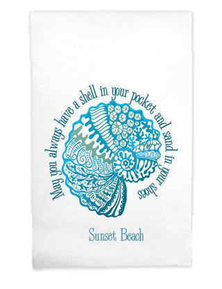 Huck Towel -May you always have  Oak Island
