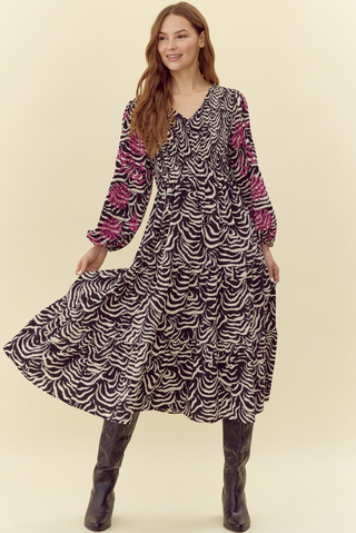 All Over Again Midi Dress