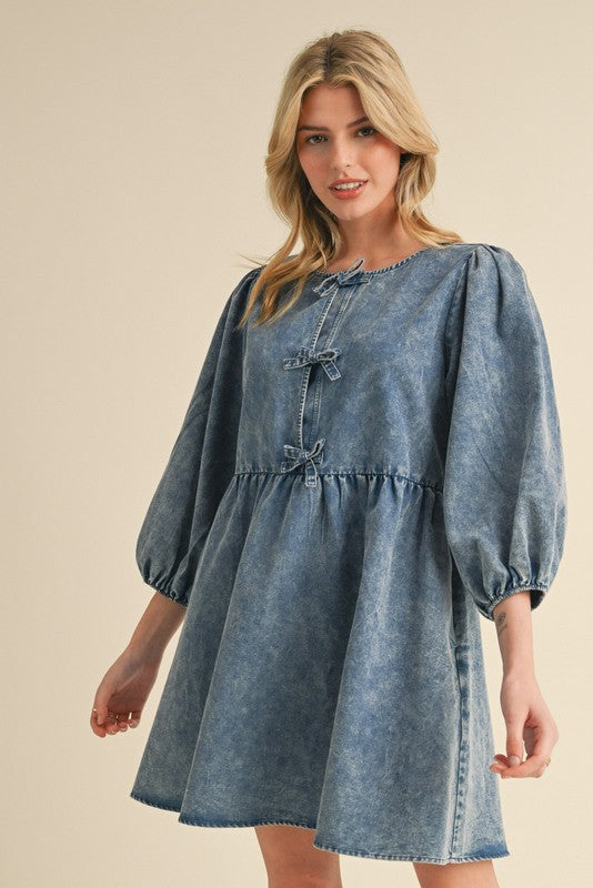 All I Can Think About Dress In Denim Mermaid Cove All I Can Think About Dress In Denim Mermaid Cove