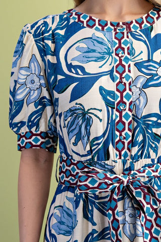 Never Stop Dreaming Dress in Cobalt