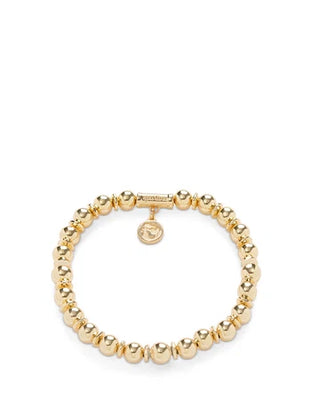 Stretch Bracelet 6mm in Gold