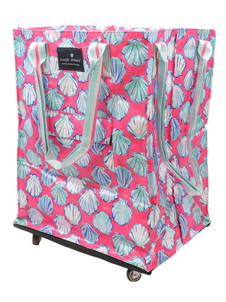 Simply Southern Rolling Tote Bag in Shells