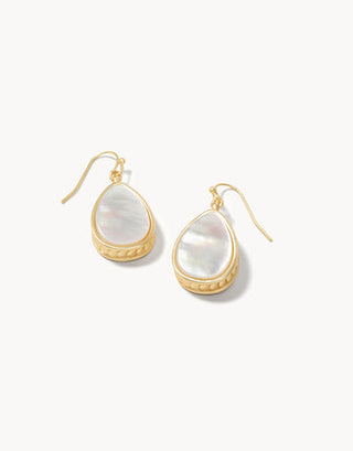 Naia Teardrop Earrings in Pearlescent