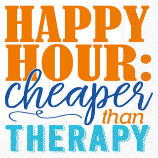 Paper Cocktail Napkins Pack of 20 Cheaper Than Therapy