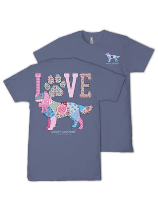 Dog Love Short Sleeve T-Shirt