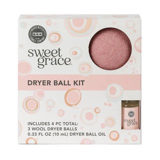 Sweet Grace Wool Dryer Ball Kit 3 Pk
