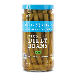 12 Ounce Pickled Dilly Beans - Mild