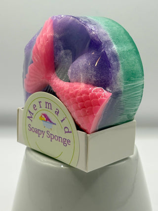Soapy Sponge Mermaid Love