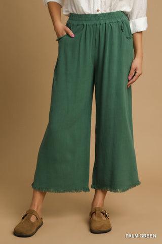 Hear Me Out Pants in Palm Green