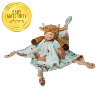 Taggies Hetty Highland Cow Blanket