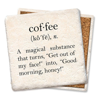 Coffee Definition Coaster