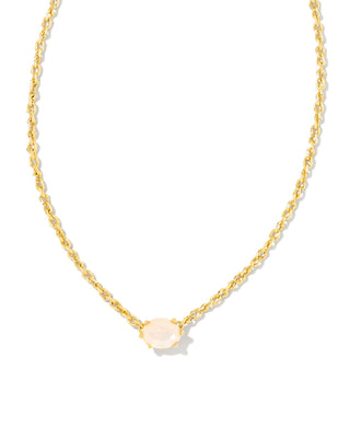 Cailin Pendant Necklace in Champagne Opal