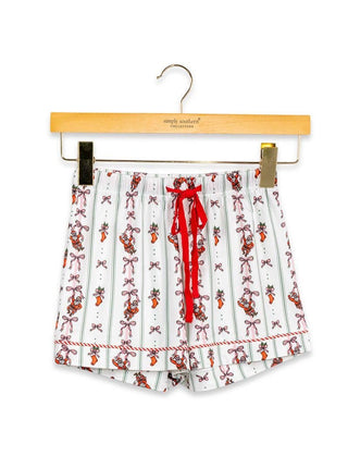 Youth Festive Vibes Pajama Shorts In Xmas