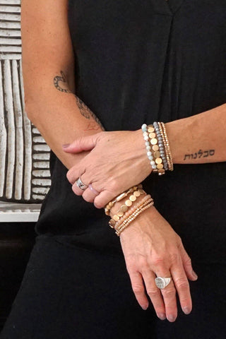 Boho Beaded Bracelet Stack