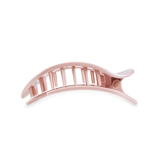 Round Flat Hair Clip | Medium | Pearly Pink