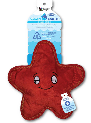 Clean Earth Recycled Plush Toys - 100% Sustainable - Seahorse Large