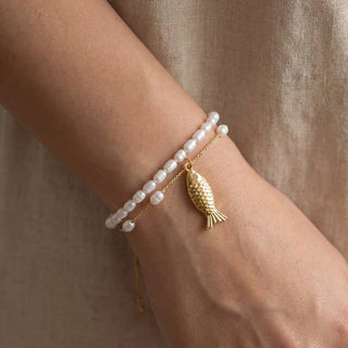 Pretty Fish Beaded Bracelet