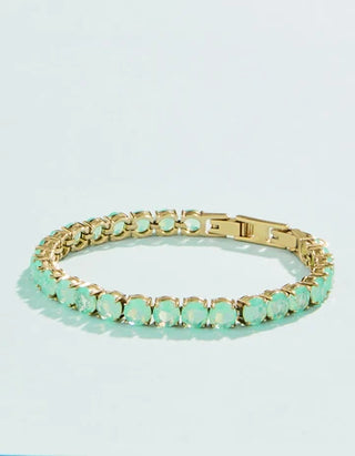 SP Sunrise Tennis Bracelet 4mm in Crystal