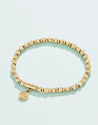 SP Port Royal Stretch Bracelet 4mm in Gold
