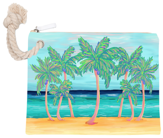 Palm Trees Wristlet