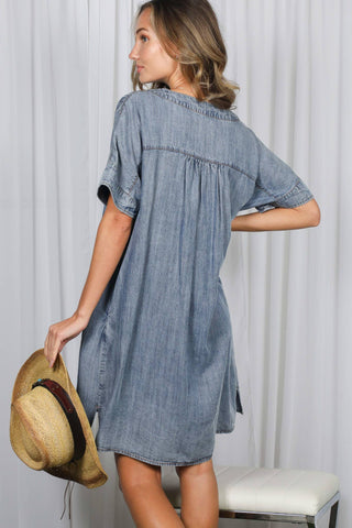 River Denim Dress