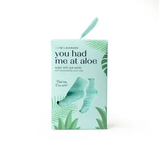 Super Soft Spa Socks with Aloe by Lemon Lavender