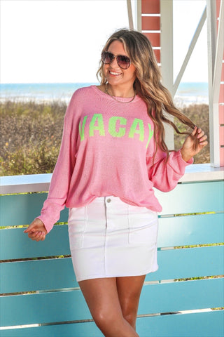 Sunrise Lightweight Sweater- Vacay
