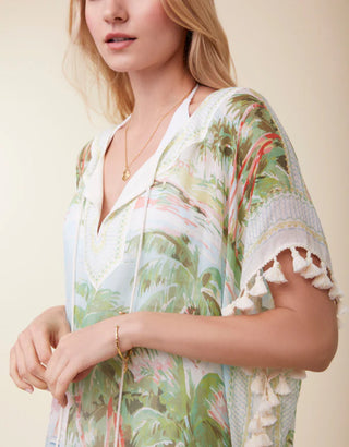 Beach Kaftan in Coastal Dreams