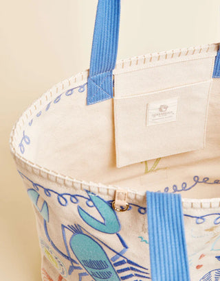 Beach Tote in Overboard