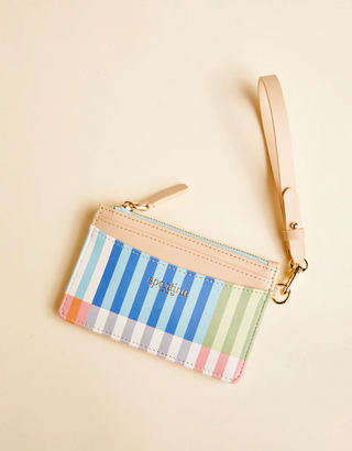 Slimcard Coin Purse In Overboard Stripe