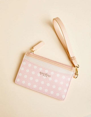 Slimcard Coin Purse In Pink Cane