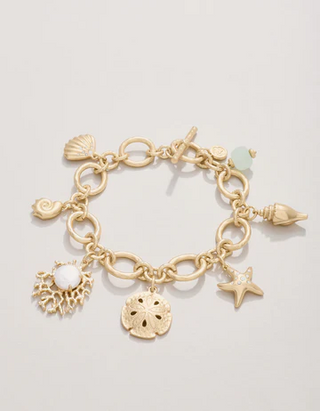 Coastal Dreams Charm Toggle Bracelet