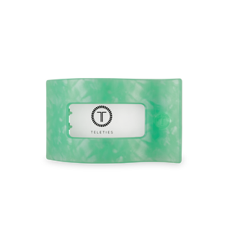Flat Rectangle Hair Clip | Medium | Spring Splash