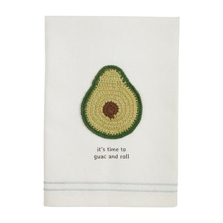 Avocado Crochet Towel
