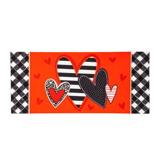 Patterned Heart Switch Mat