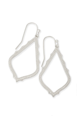 Sophia Earrings in Rhodium