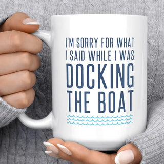 Funny Boating Mug