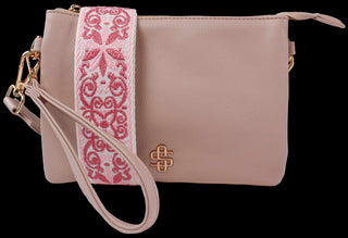 Crossbody Wallet In Almond