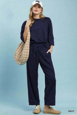 Catch Me Up Pant in Navy
