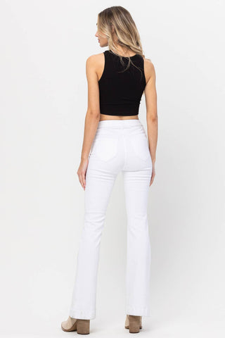 All About The Flare Jeans In White