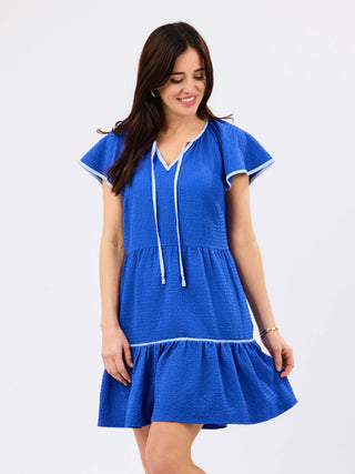 Lillian Dress in Blue