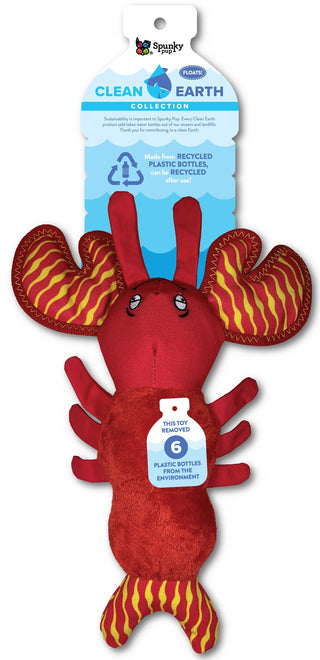 Clean Earth Recycled Plush Toys - 100% Sustainable - Seahorse Large