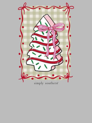 Farm Fresh Christmas Tree Hoodie In Heather Grey