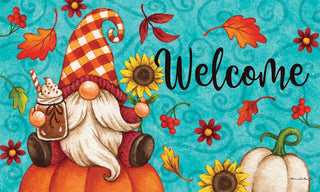 Pumpkin Gnome Mat