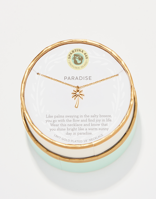 Sea La Vie Paradise/Palm Tree Necklace