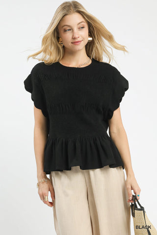 No Downtime Top in Black